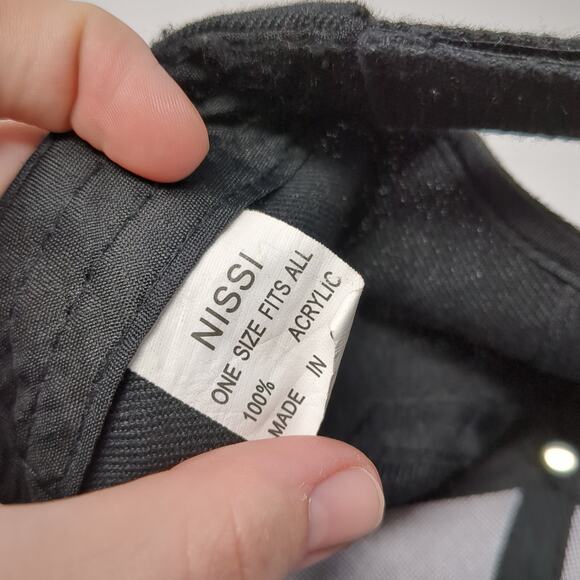 U.S. Naval Aviation Strapback Baseball Cap Black One Size Adjustable Nissi - Picture 9 of 9